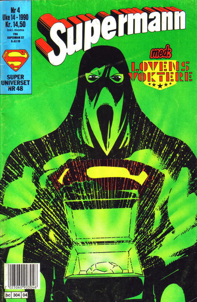 Cover for Supermann (Semic, 1985 series) #4/1990