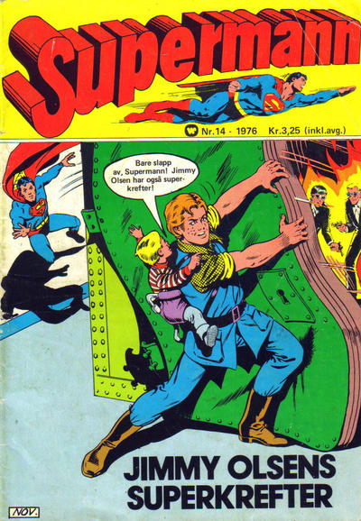 Cover for Supermann (Illustrerte Klassikere / Williams Forlag, 1969 series) #14/1976