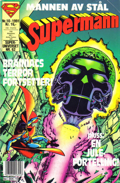 Cover for Supermann (Semic, 1985 series) #10/1991