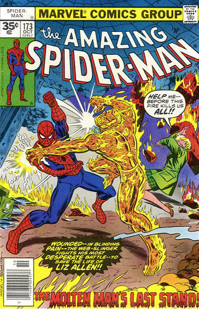 Cover for The Amazing Spider-Man (Marvel, 1963 series) #173 [30¢]