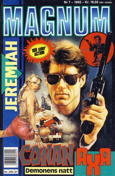Cover for Magnum (Bladkompaniet / Schibsted, 1988 series) #7/1992