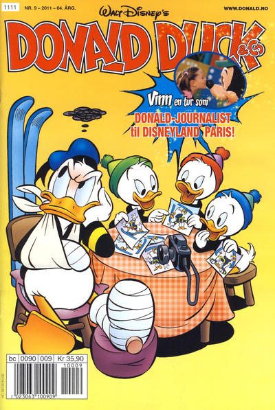 Cover for Donald Duck & Co (Hjemmet / Egmont, 1948 series) #9/2011