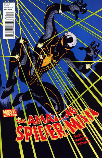 Cover for The Amazing Spider-Man (Marvel, 1999 series) #656 [Direct Edition]