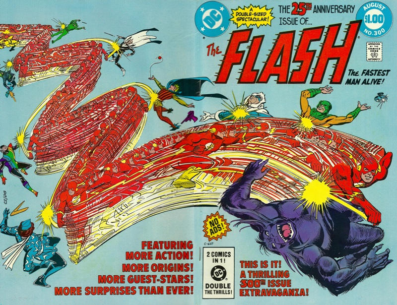 Cover for The Flash (DC, 1959 series) #300 [Direct]