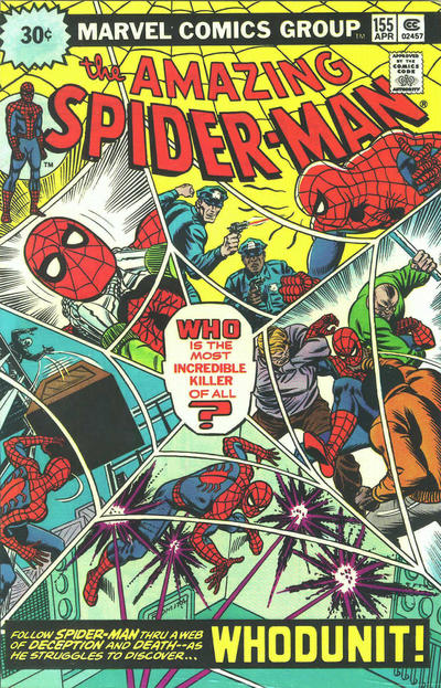 Cover for The Amazing Spider-Man (Marvel, 1963 series) #155 [30¢]