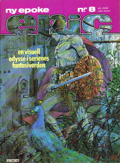 Cover for Epic (Semic, 1983 series) #8
