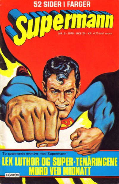 Cover for Supermann (Semic, 1977 series) #6/1979