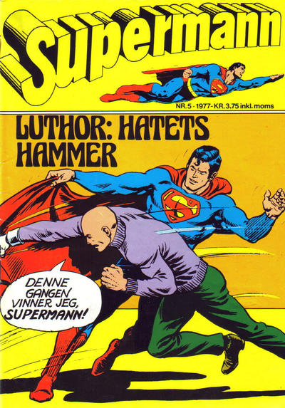 Cover for Supermann (Semic, 1977 series) #5/1977