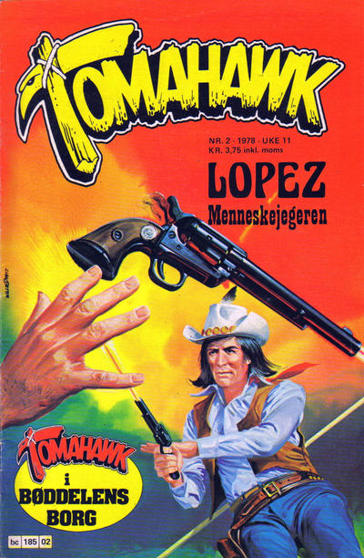 Cover for Tomahawk (Semic, 1977 series) #2/1978