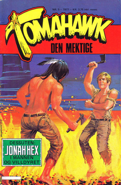 Cover for Tomahawk (Semic, 1977 series) #5/1977