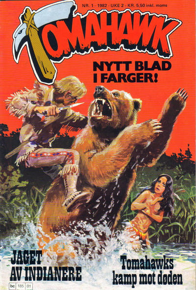 Cover for Tomahawk (Semic, 1977 series) #1/1982