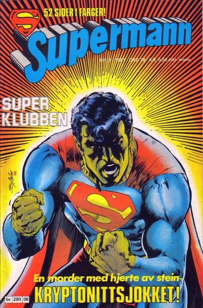 Cover for Supermann (Semic, 1977 series) #6/1981