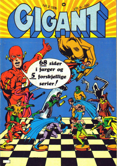 Cover for Gigant (Illustrerte Klassikere / Williams Forlag, 1969 series) #2/1976