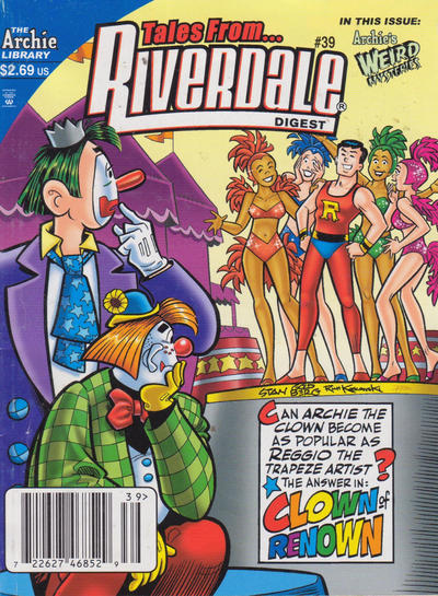Cover for Tales from Riverdale Digest (Archie, 2005 series) #39 [Newsstand]