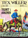 Cover for Tex Willer (Illustrerte Klassikere / Williams Forlag, 1971 series) #4/1972