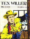 Cover for Tex Willer (Illustrerte Klassikere / Williams Forlag, 1971 series) #12/1974