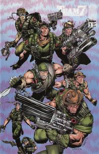Cover Thumbnail for Team 7 (Image, 1994 series) #1 [WildStorm 1994 Puzzle Cover]