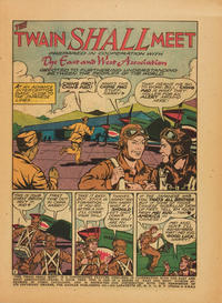 Cover Thumbnail for Comic Cavalcade "The Twain Shall Meet" (DC, 1944 series) 