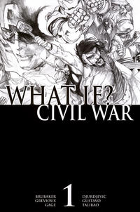 Cover Thumbnail for What If? Civil War (Marvel, 2008 series) #1 [Black-and-White Variant]
