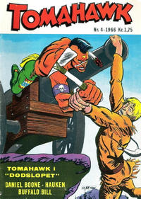 Cover for Tomahawk (Serieforlaget / Se-Bladene / Stabenfeldt, 1965 series) #4/1966