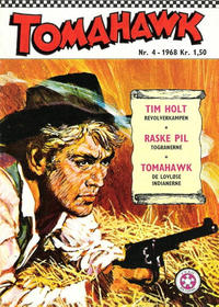 Cover Thumbnail for Tomahawk (Serieforlaget / Se-Bladene / Stabenfeldt, 1965 series) #4/1968