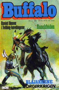 Cover for Buffalo (Semic, 1982 series) #11/1982