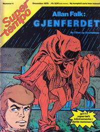 Cover for Supertempo (Hjemmet / Egmont, 1979 series) #4/1979 - Allan Falk - Gjenferdet