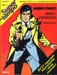 Cover Thumbnail for Supertempo (Hjemmet / Egmont, 1979 series) #4/1980 - Harry Chase - Bortføringen