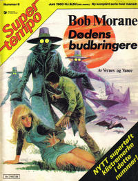 Cover for Supertempo (Hjemmet / Egmont, 1979 series) #6/1980 - Bob Morane - Dødens budbringere