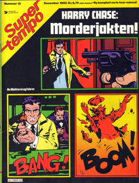 Cover Thumbnail for Supertempo (Hjemmet / Egmont, 1979 series) #12/1980 - Harry Chase - Morderjakten!