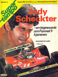 Cover Thumbnail for Supertempo (Hjemmet / Egmont, 1979 series) #8/1981 - Jody Scheckter