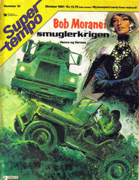 Cover Thumbnail for Supertempo (Hjemmet / Egmont, 1979 series) #10/1981 - Bob Morane - Smuglerkrigen