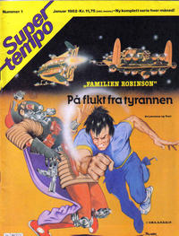 Cover for Supertempo (Hjemmet / Egmont, 1979 series) #1/1982 - Familien Robinson - På flukt fra tyrannen