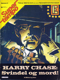 Cover for Supertempo (Hjemmet / Egmont, 1979 series) #2/1982 - Harry Chase - Svindel og mord