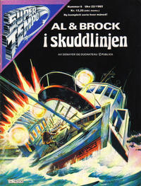 Cover for Supertempo (Hjemmet / Egmont, 1979 series) #6/1982 - Al & Brock - I skuddlinjen