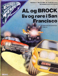 Cover for Supertempo (Hjemmet / Egmont, 1979 series) #8/1982 - Al & Brock - Liv og røre i San Francisco