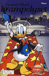 Cover for Donald Duck Tema pocket; Walt Disney's Tema pocket (Hjemmet / Egmont, 1997 series) #[13] - Donald Duck i rampelyset