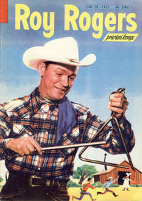 Cover for Roy Rogers (Serieforlaget / Se-Bladene / Stabenfeldt, 1954 series) #19/1955