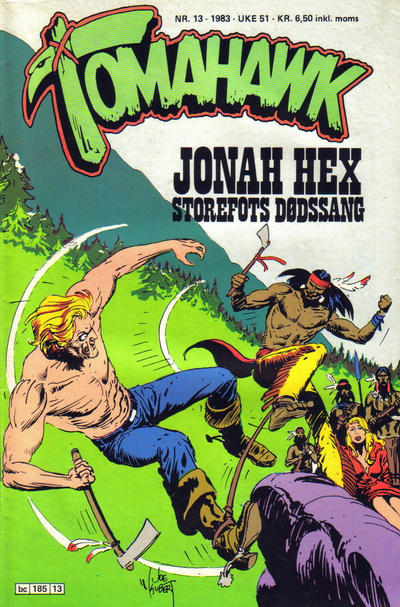 Cover for Tomahawk (Semic, 1977 series) #13/1983