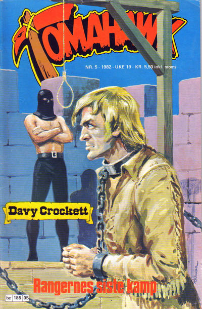 Cover for Tomahawk (Semic, 1977 series) #5/1982