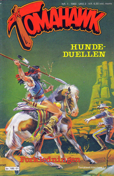 Cover for Tomahawk (Semic, 1977 series) #1/1983