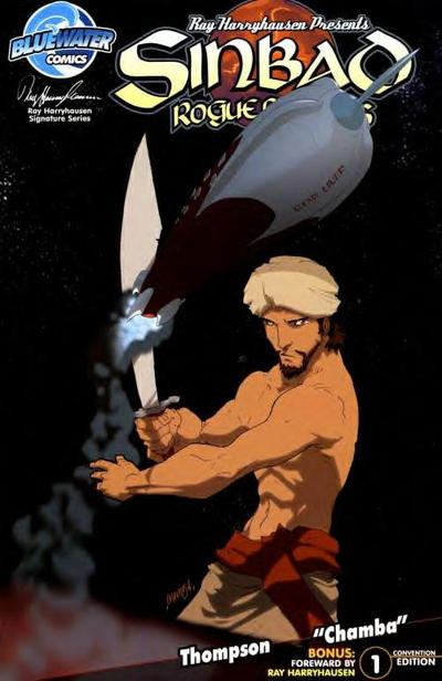 Cover for Sinbad: Rogue of Mars (Bluewater / Storm / Stormfront / Tidalwave, 2007 series) #1 [Cover E Convention Edition]