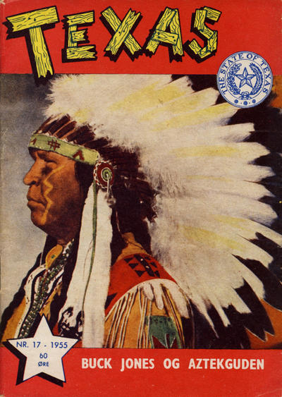 Cover for Texas (Serieforlaget / Se-Bladene / Stabenfeldt, 1953 series) #17/1955