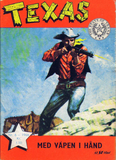 Cover for Texas (Serieforlaget / Se-Bladene / Stabenfeldt, 1953 series) #6/1966