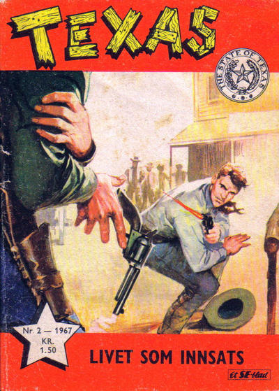 Cover for Texas (Serieforlaget / Se-Bladene / Stabenfeldt, 1953 series) #2/1967