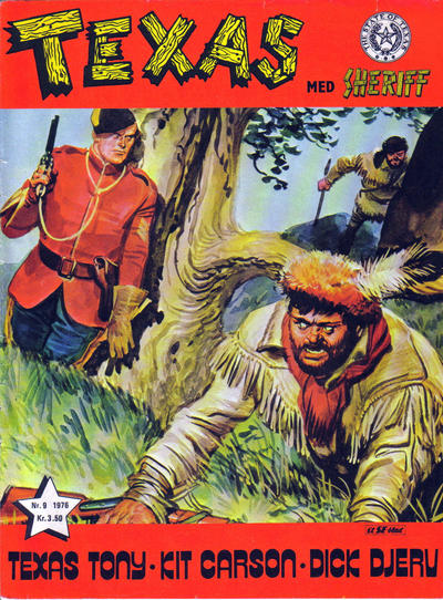 Cover for Texas med Sheriff (Serieforlaget / Se-Bladene / Stabenfeldt, 1976 series) #9/1976