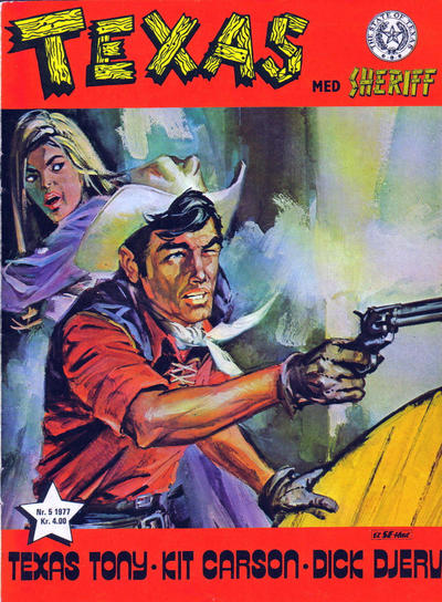Cover for Texas med Sheriff (Serieforlaget / Se-Bladene / Stabenfeldt, 1976 series) #5/1977
