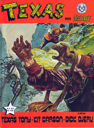 Cover for Texas med Sheriff (Serieforlaget / Se-Bladene / Stabenfeldt, 1976 series) #9/1977