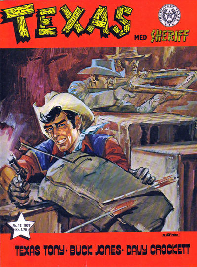 Cover for Texas med Sheriff (Serieforlaget / Se-Bladene / Stabenfeldt, 1976 series) #12/1977