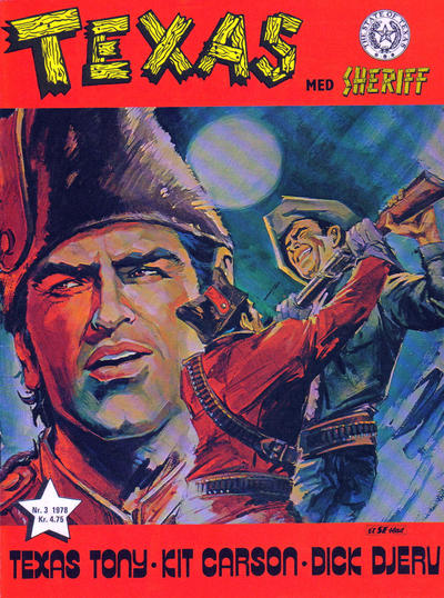 Cover for Texas med Sheriff (Serieforlaget / Se-Bladene / Stabenfeldt, 1976 series) #3/1978